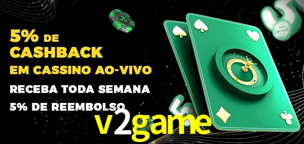 Promoções do cassino ao Vivo v2game